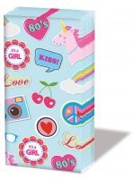 Taschentücher - Patches & Pins Blue