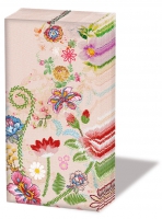 Taschentücher - Embroidery Flower Rose