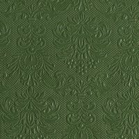Servietten 25x25 cm - Elegance Dark Green 