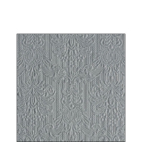 Servietten 25x25 cm - Elegance Grey 