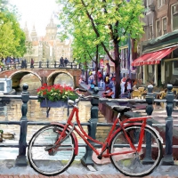 Servietten 25x25 cm - Amsterdam Canal
