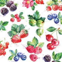 Servietten 25x25 cm - Mixed Fruit