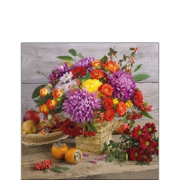 Servietten 25x25 cm - Autumn Bouquet