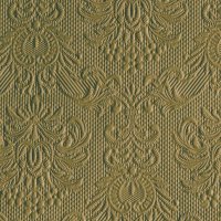 Servietten 25x25 cm - Elegance Olive Green