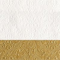 Servietten 25x25 cm - Elegance Dip Gold Servietten 25x25 cm - Elegance Dip Gold