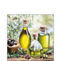 Servietten 25x25 cm - Oil Bottles