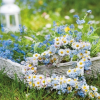 Servietten 25x25 cm - Flower Heart Servietten 25x25 cm - Flower Heart