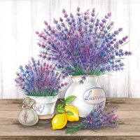 Servietten 25x25 cm - Lavender