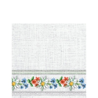 Servietten 25x25 cm - Bavarian Flowers Stone