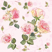Servietten 25x25 cm - Rosie Rose