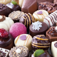 Servietten 25x25 cm - Luxury Chocolates