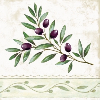 Servietten 33x33 cm - Olive Branch