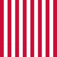 Servietten 33x33 cm - Stripes Red
