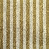 Servietten 33x33 cm - Elegance Stripes Gold