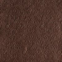 Servietten 33x33 cm - Elegance Brown