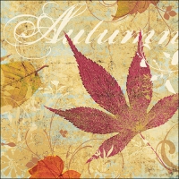Servietten 33x33 cm - Fallen Leaves