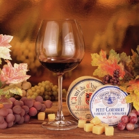 Servietten 33x33 cm - Fromage Et Vin Servietten 33x33 cm - Fromage Et Vin