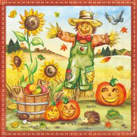 Servietten 33x33 cm - Scarecrow Servietten 33x33 cm - Scarecrow