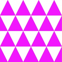Servietten 33x33 cm - Triangle Magenta