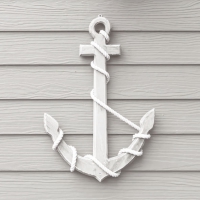 Servietten 33x33 cm - Wooden Anchor White Servietten 33x33 cm - Wooden Anchor White