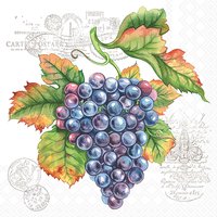 Servietten 33x33 cm - Grape Vine