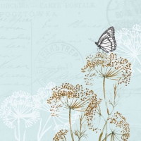 Servietten 33x33 cm - Butterfly Branches Blue Servietten 33x33 cm - Butterfly Branches Blue