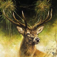 Servietten 33x33 cm - Proud Deer 