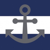 Servietten 33x33 cm - Anchor Away Blue Servietten 33x33 cm - Anchor Away Blue
