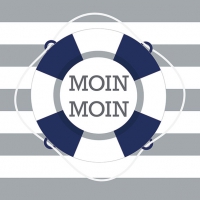Servietten 33x33 cm - Moin Lifebuoy Servietten 33x33 cm - Moin Lifebuoy