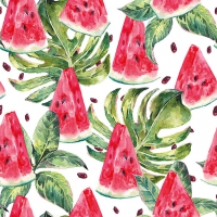 Servietten 33x33 cm - Melon