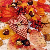 Servietten 33x33 cm - Autumn Heart Servietten 33x33 cm - Autumn Heart