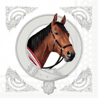 Servietten 33x33 cm - Classic Horse Servietten 33x33 cm - Classic Horse