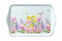 Tablett - Blooming Garden Turquoise