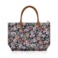 Handtasche - Vintage Flowers Black