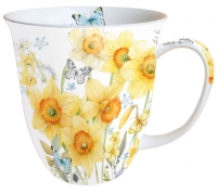 Porzellan-Tasse - Classic Daffodils
