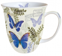 Porzellan-Tasse - Blue Morpho