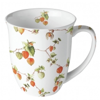 Porzellan-Tasse - Lampion