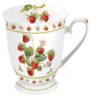 Porzellan-Tasse - Fresh Strawberries Porzellan-Tasse - Fresh Strawberries