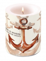 Dekorkerze - Rusty Anchor