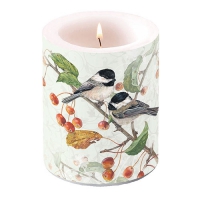 Dekorkerze - Chickadee