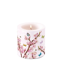 Dekorkerze klein - Blossom Rose