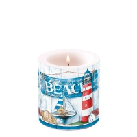 Dekorkerze klein - To The Beach