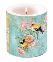 Dekorkerze klein - Scarlett Petrol