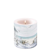 Dekorkerze klein - Beach Cabin