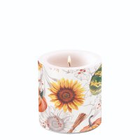 Dekorkerze klein - Pumpkins & Sunflowers Dekorkerze klein - Pumpkins & Sunflowers
