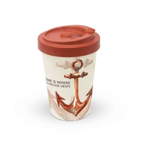 Bamboo mug To-Go - Rusty Anchor Bamboo mug To-Go - Rusty Anchor