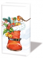 Taschentücher - Christmas Boot Taschentücher - Christmas Boot