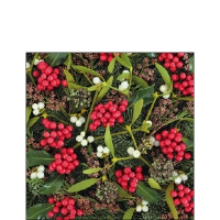 Servietten 25x25 cm - Berries All Over