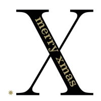 Servietten 25x25 cm - Big X Black