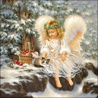 Servietten 33x33 cm - Little Angel Servietten 33x33 cm - Little Angel